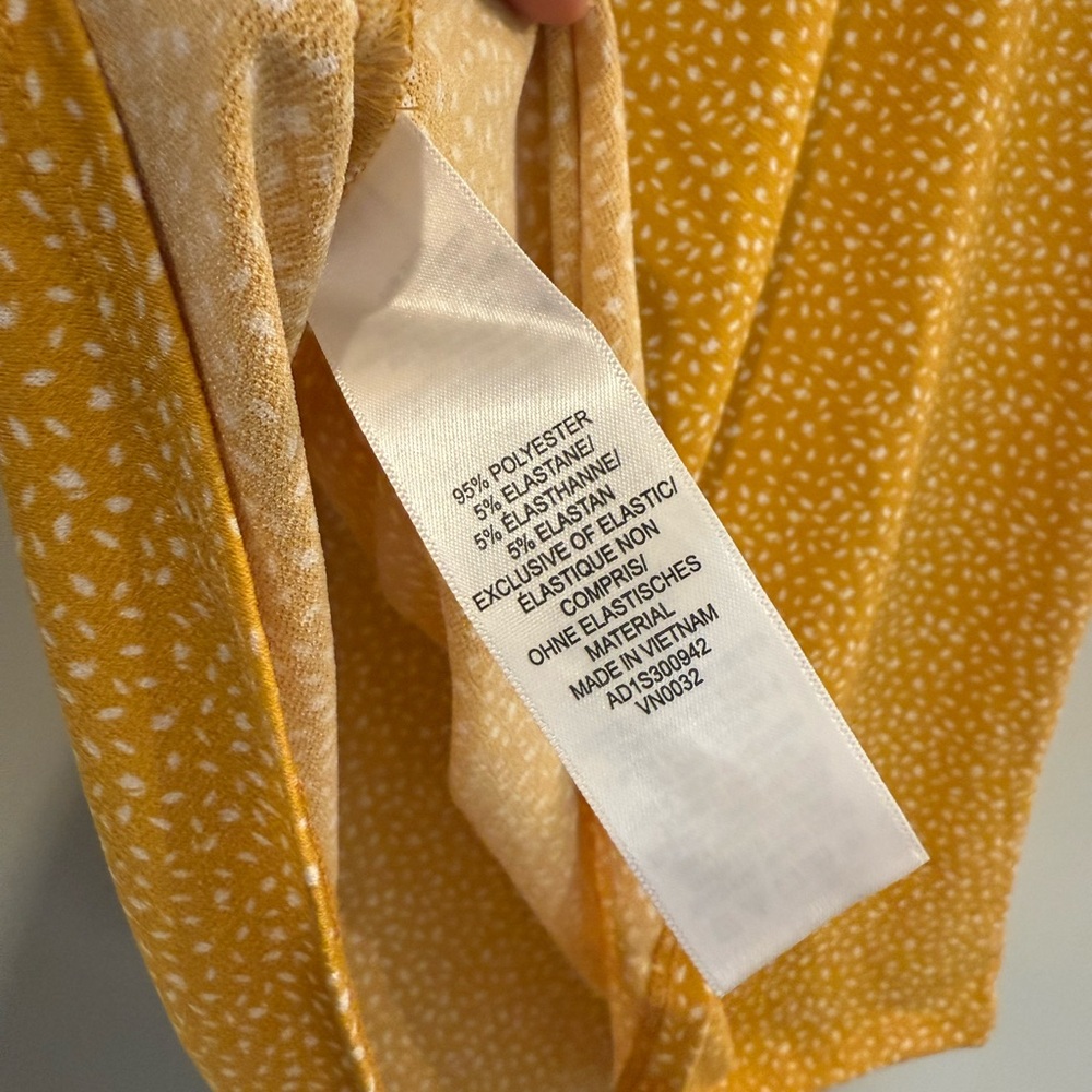 Adrianna Papell Mustard Blouse - Picture 5 of 5